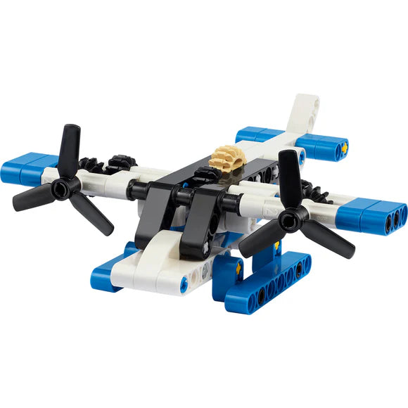 Lego Technic White Seaplane 30736