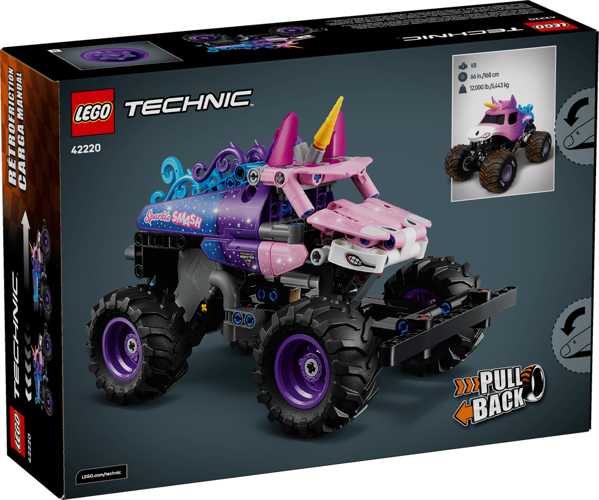 Lego Technic Monster Jam™ Sparkle Smash™ Pull-Back 42220