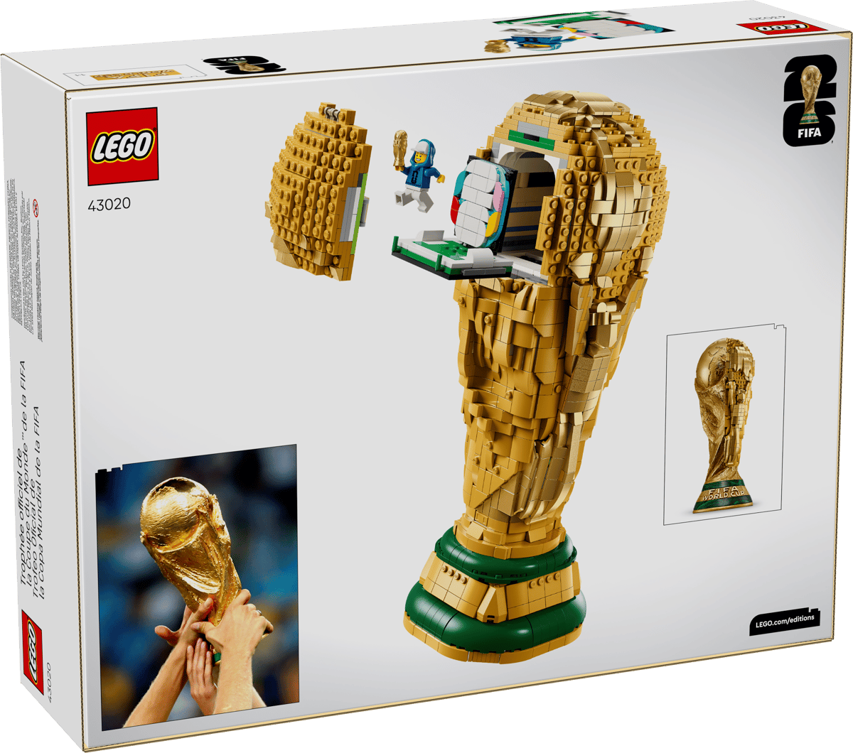 Lego Editions FIFA World Cup™ Official Trophy 43020