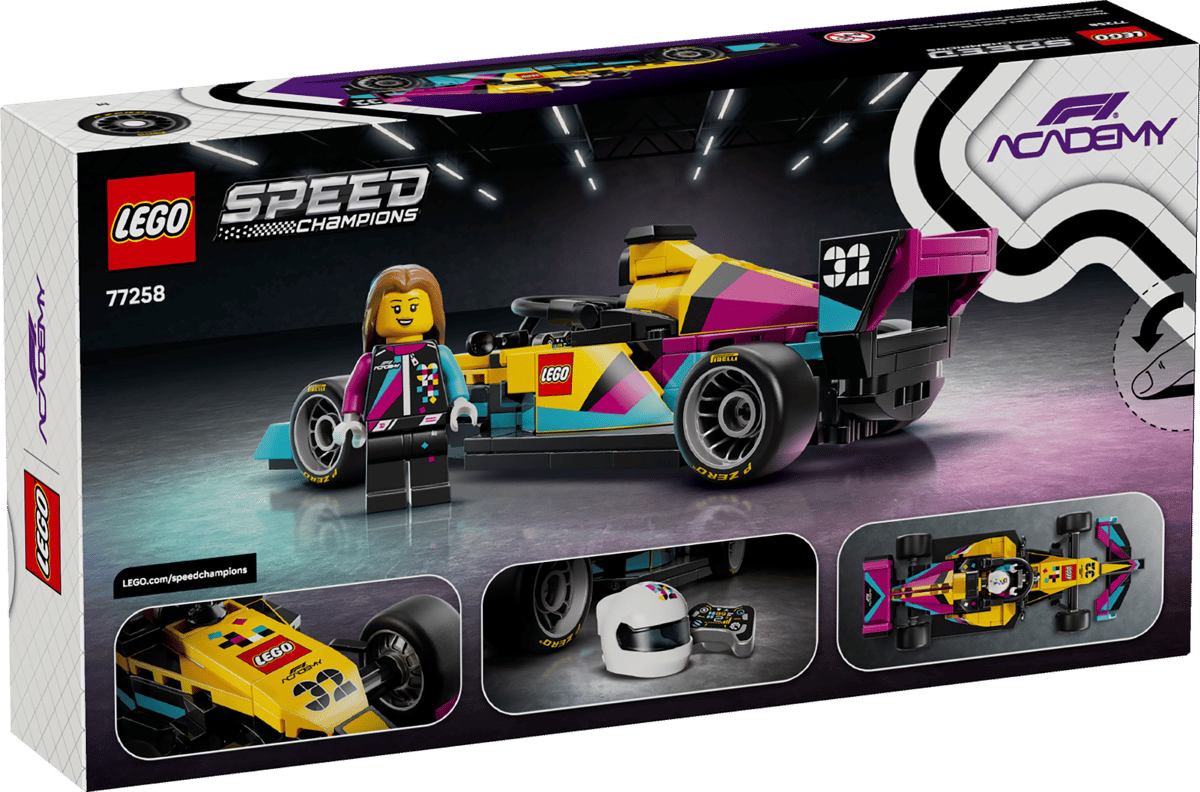 Lego Speed Champions F1 ACADEMY™ LEGO® Race Car 77258 Pre-Order