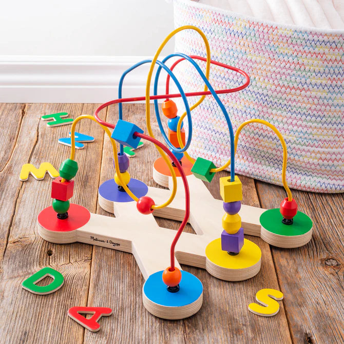 Melissa & Doug Classic Toy Wooden Bead Maze 2281