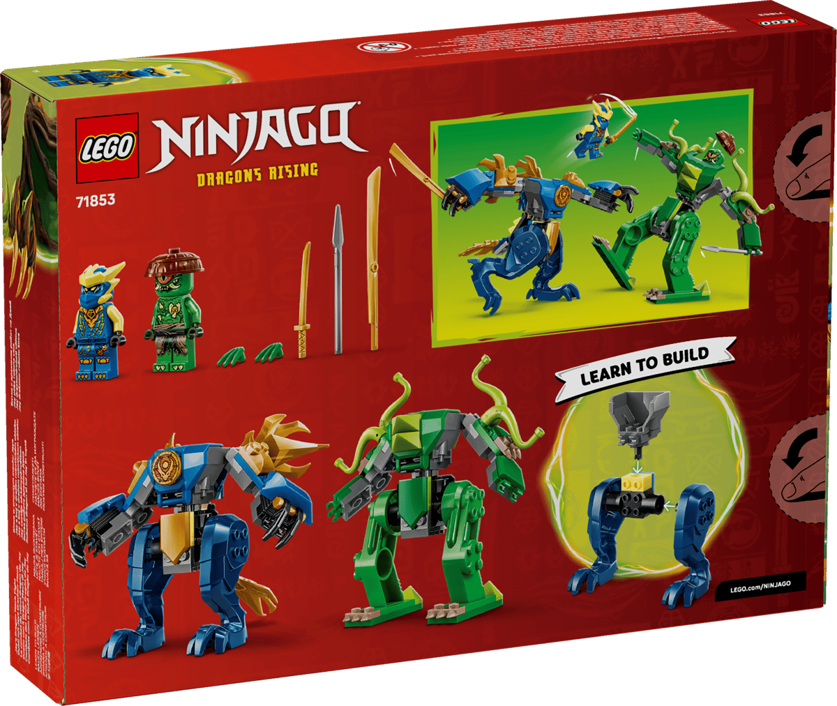 Lego Ninjago Jay's Dragon Mech Fight (71853)