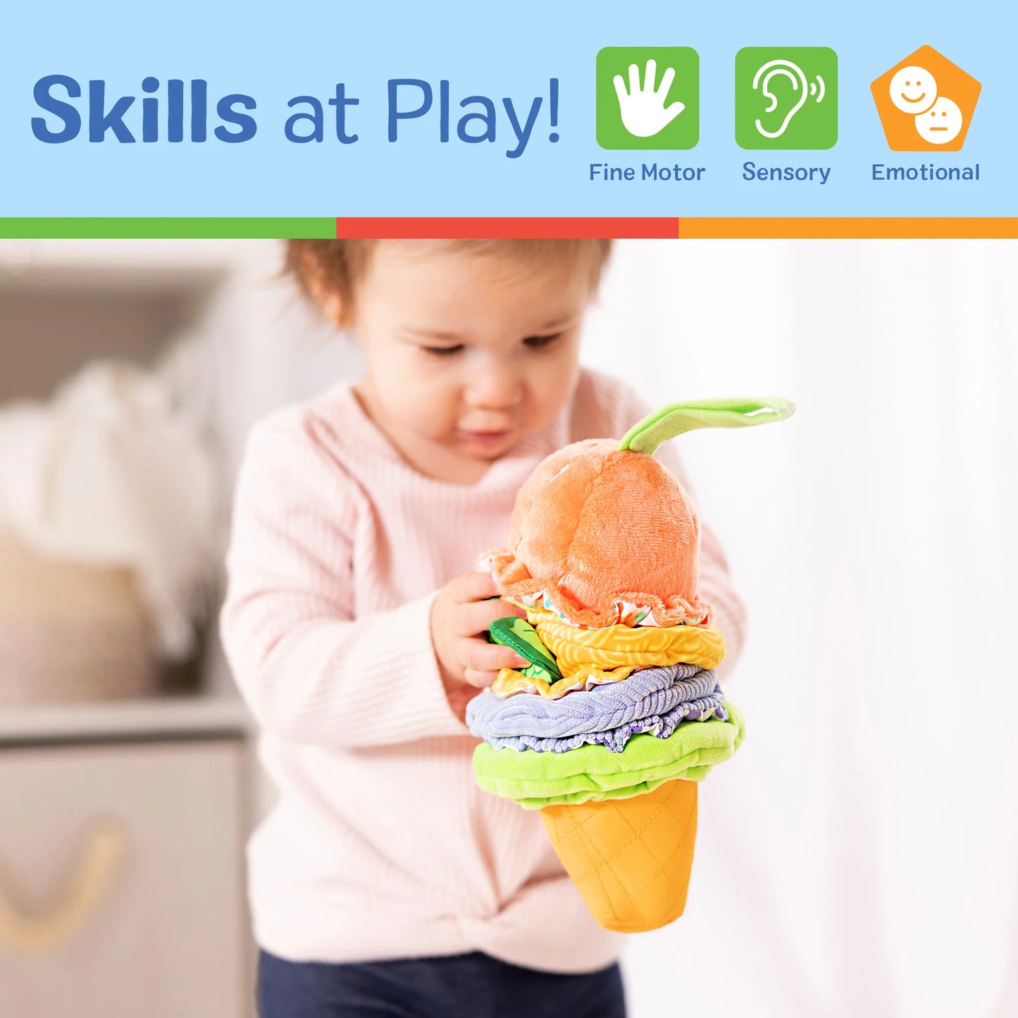 Melissa & Doug Ice Cream Take-Along Toy