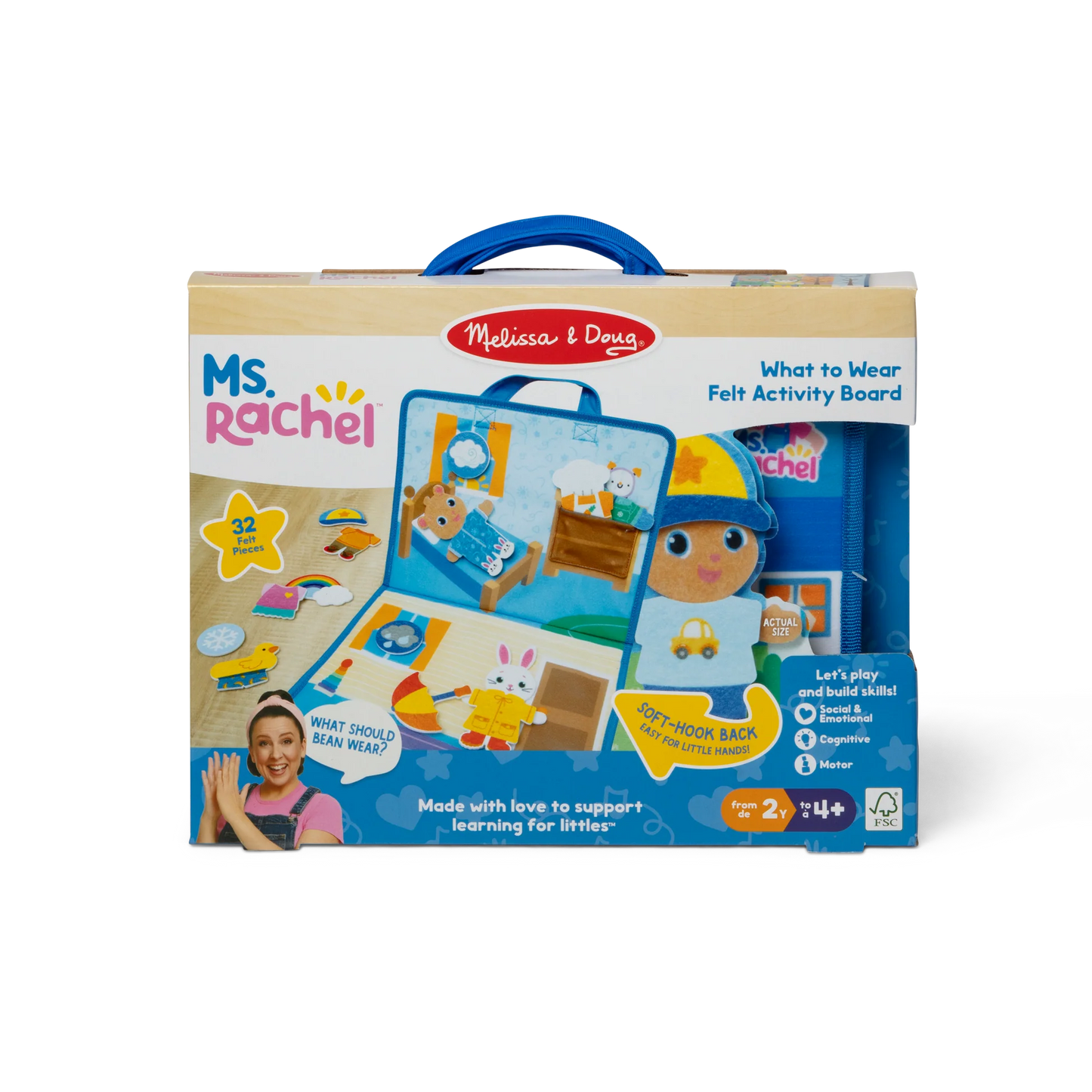 Ms Rachel What to Wear Felt Activity Board 6074476