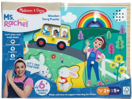 Ms Rachel Wooden Song Puzzle 50355