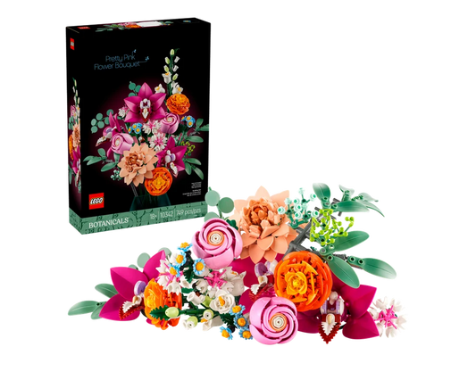 Lego Botanicals Pretty Pink Flower Bouquet (10342)
