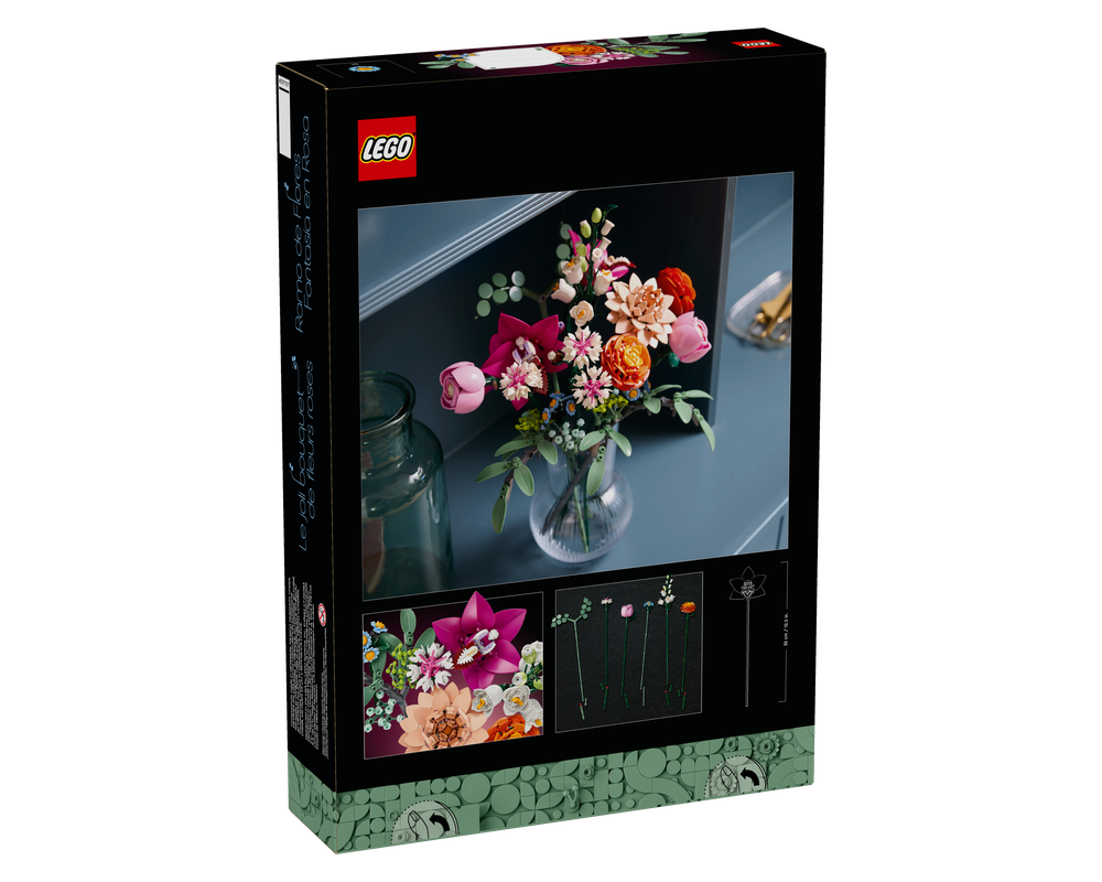Lego Botanicals Pretty Pink Flower Bouquet 10342