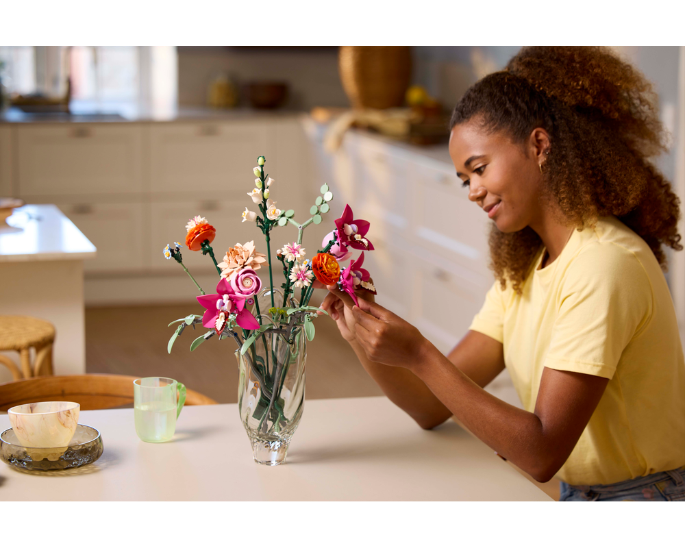 Lego Botanicals Pretty Pink Flower Bouquet 10342