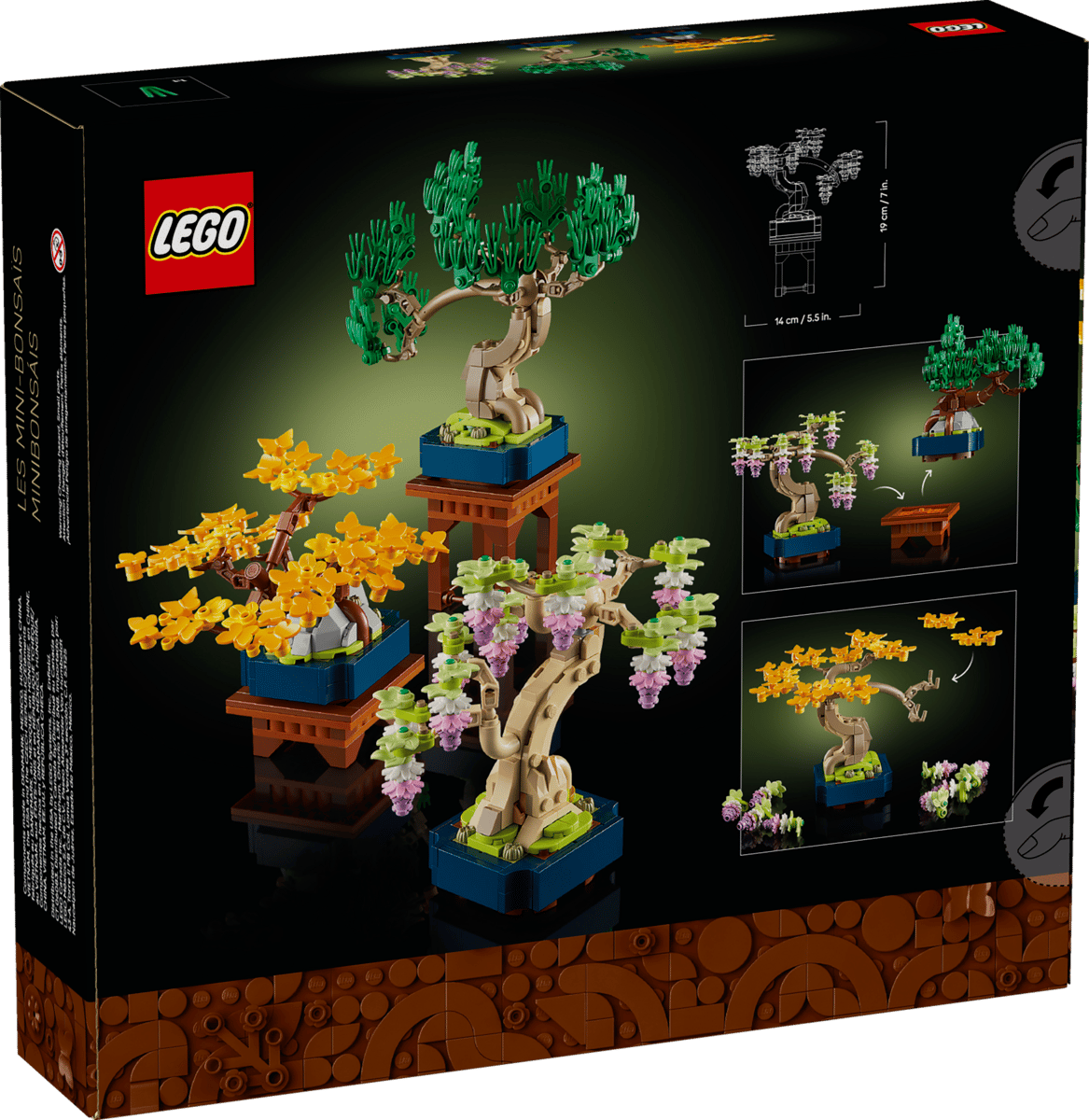 Lego Botanicals Mini Bonsai Trees 10373