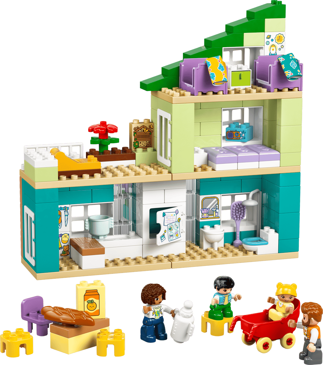 Lego Duplo 3 in 1 Modern Family House with Figures 10470