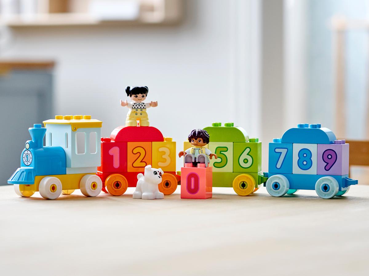 Lego Duplo Number Train - Learn To Count 10954