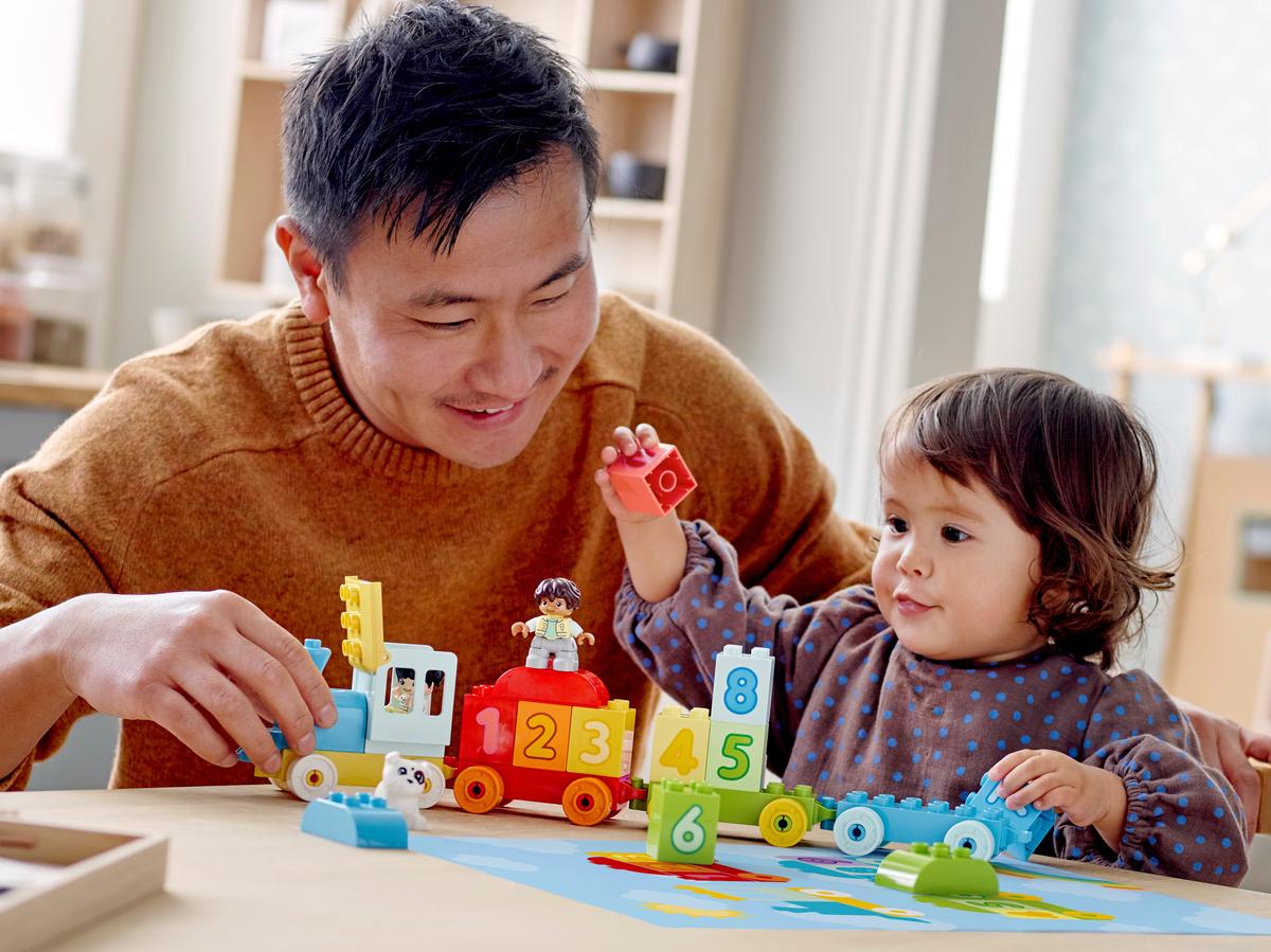 Lego Duplo Number Train - Learn To Count 10954