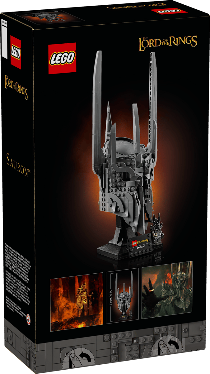 Lego Icons The Lord of the Rings: Sauron's Helmet 11373