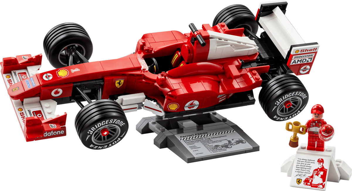 Lego Icons Ferrari F2004 & Michael Schumacher 11375