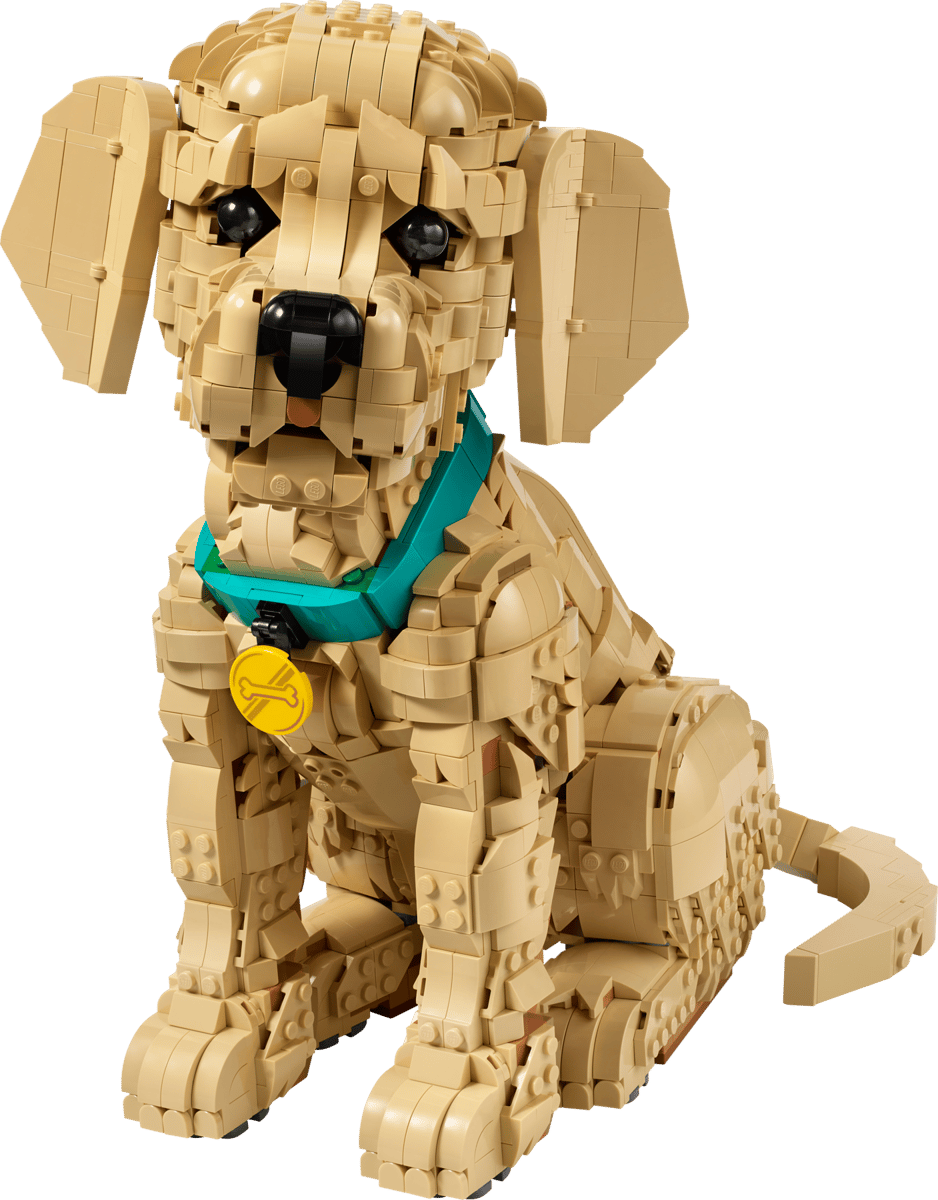 Lego Icons Golden Retriever Puppy 11384