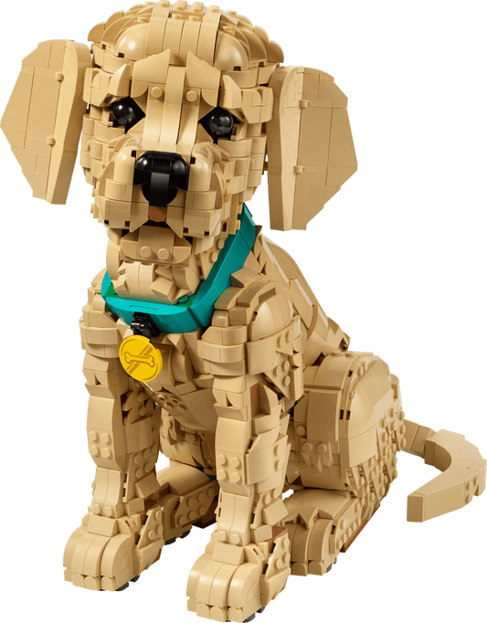 Lego Icons Golden Retriever Puppy 11384