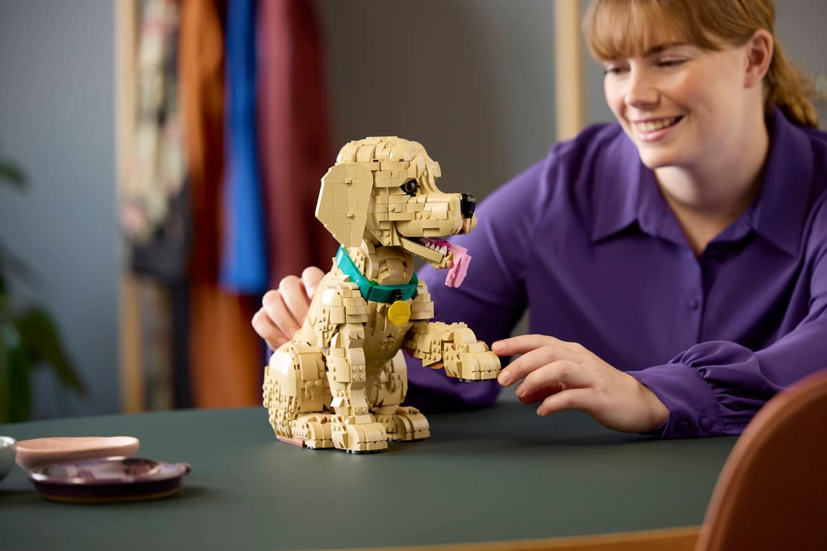 Lego Icons Golden Retriever Puppy 11384
