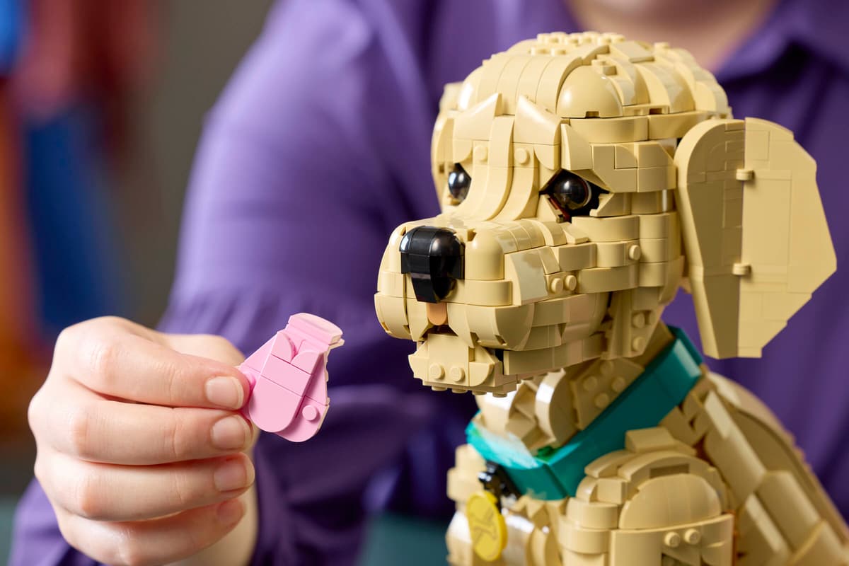 Lego Icons Golden Retriever Puppy 11384
