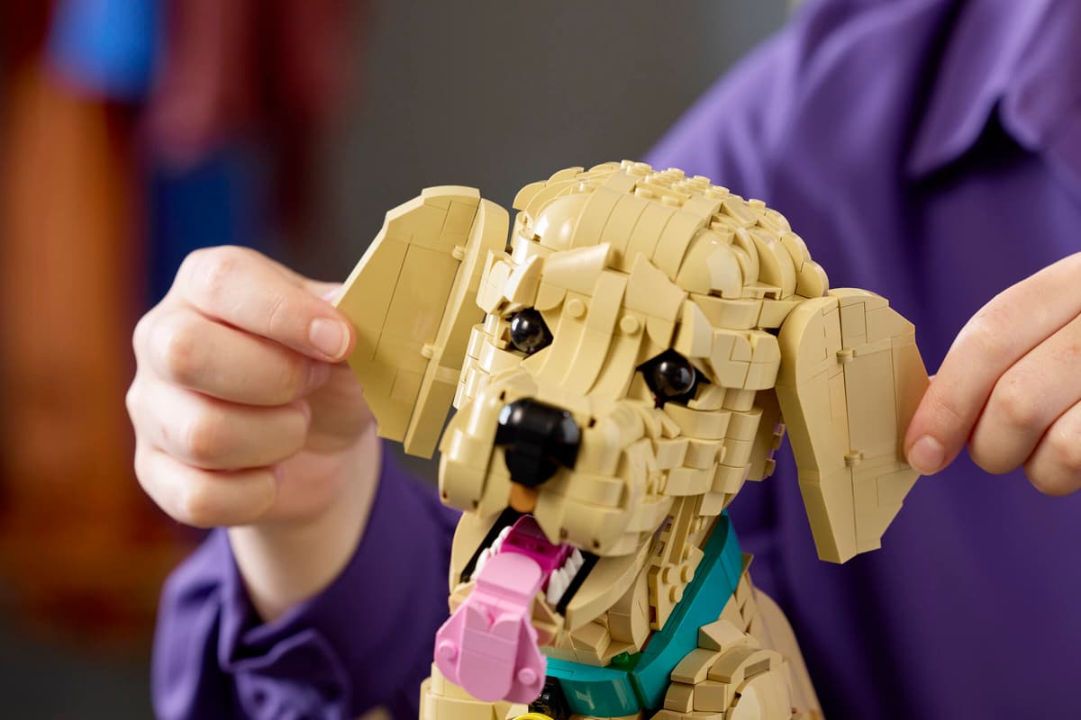 Lego Icons Golden Retriever Puppy 11384