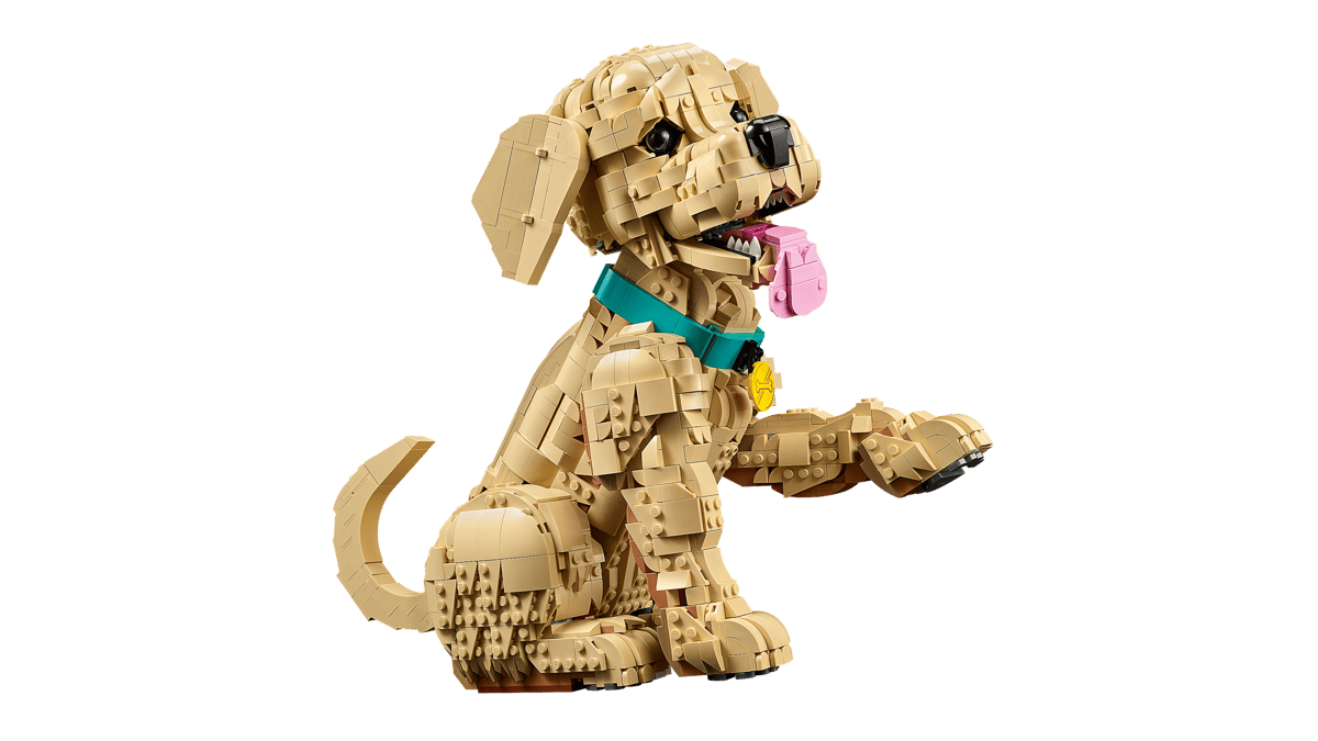Lego Icons Golden Retriever Puppy 11384