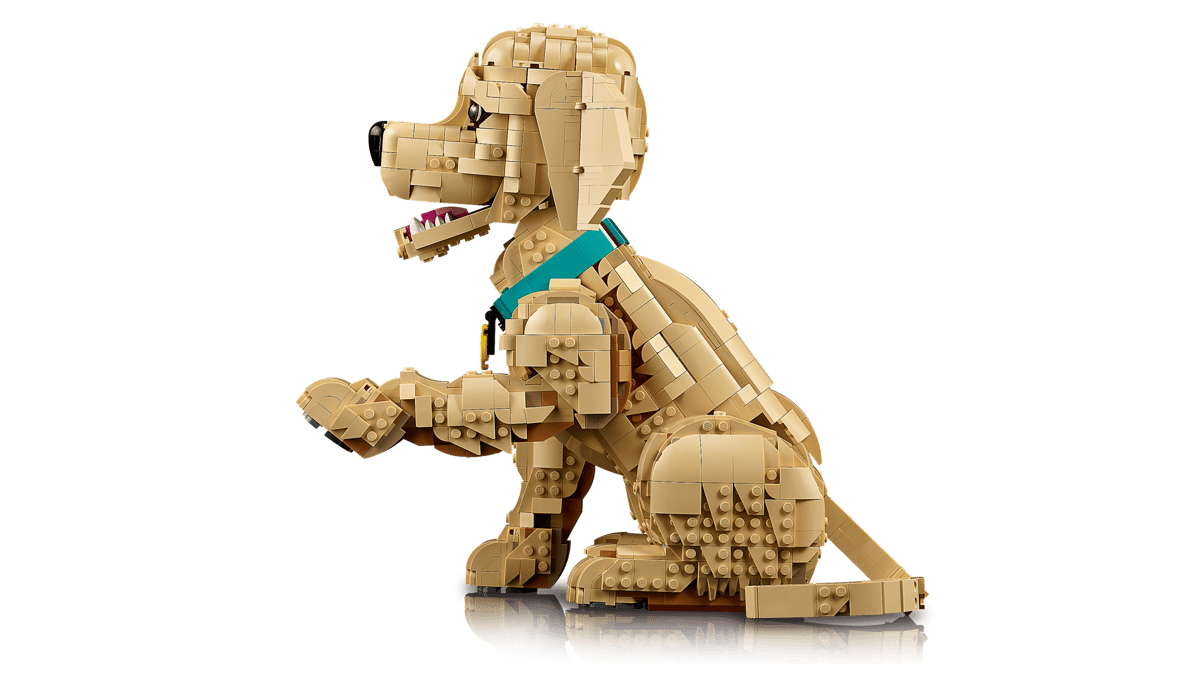 Lego Icons Golden Retriever Puppy 11384