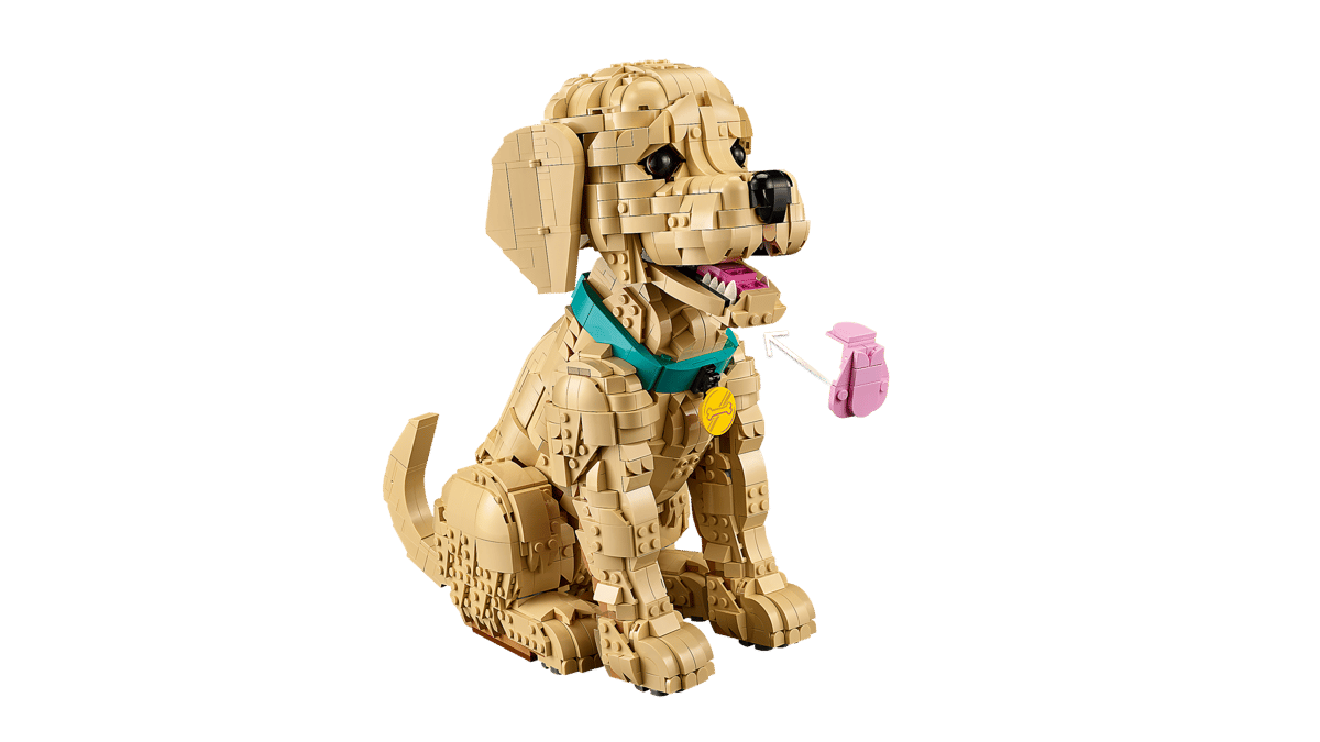 Lego Icons Golden Retriever Puppy 11384