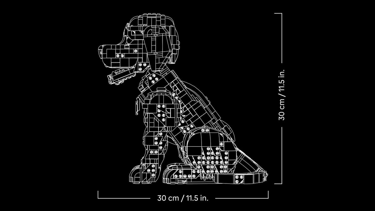 Lego Icons Golden Retriever Puppy 11384