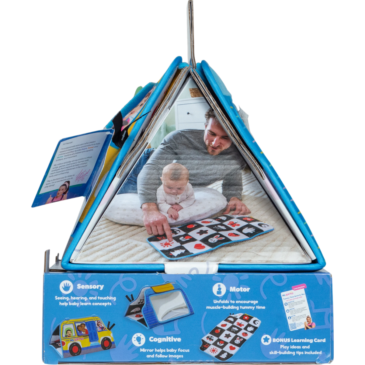 Melissa & Doug Ms. Rachel Tummy Time Activity Bus (6072303)