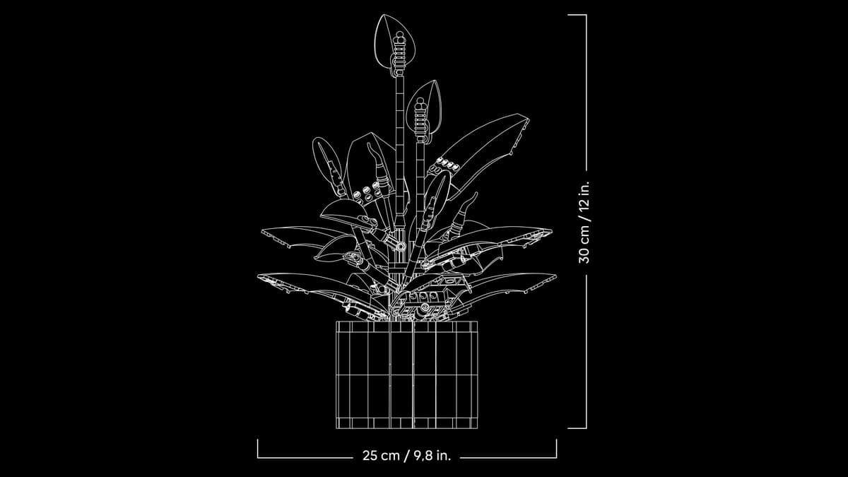 Lego Botanicals Peace Lily 11504