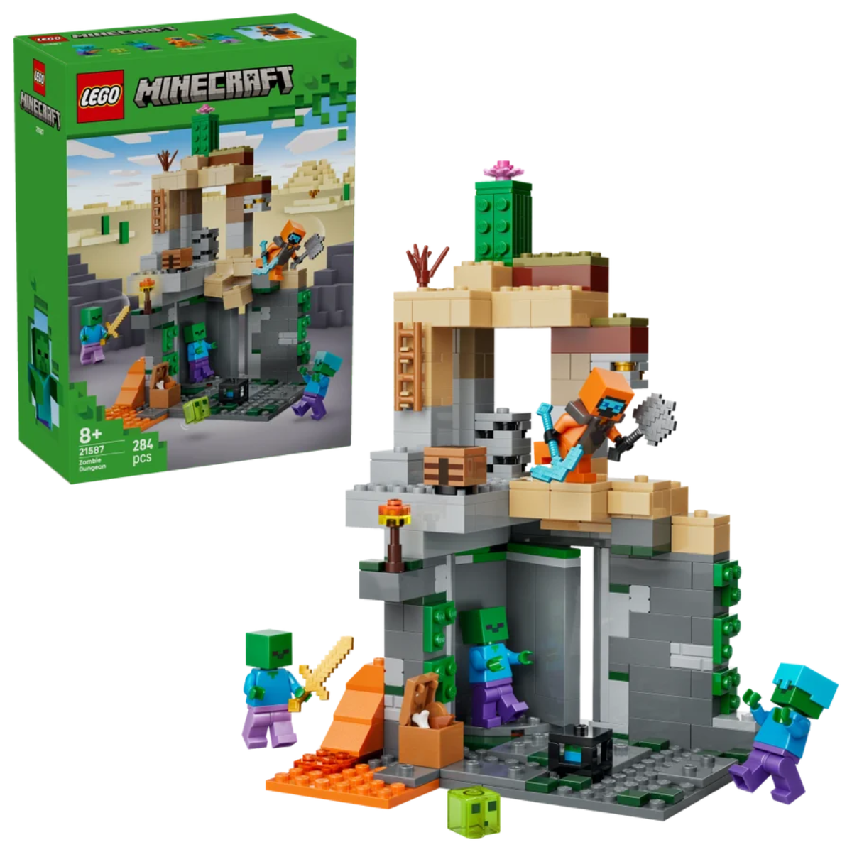 Lego Minecraft Zombie Dungeon (21587)
