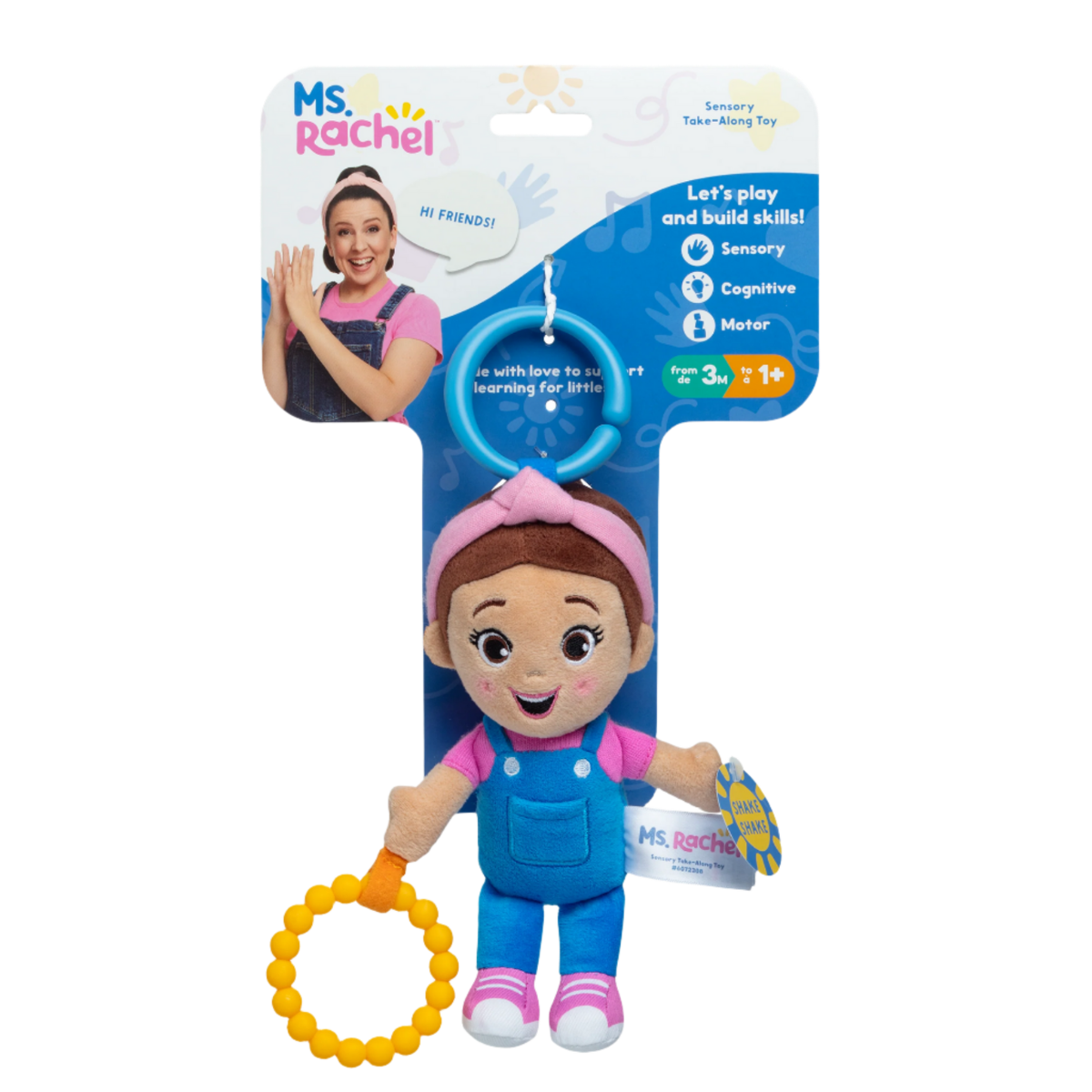 Melissa & Doug Ms. Rachel Sensory Take-Along Toy (6072308)