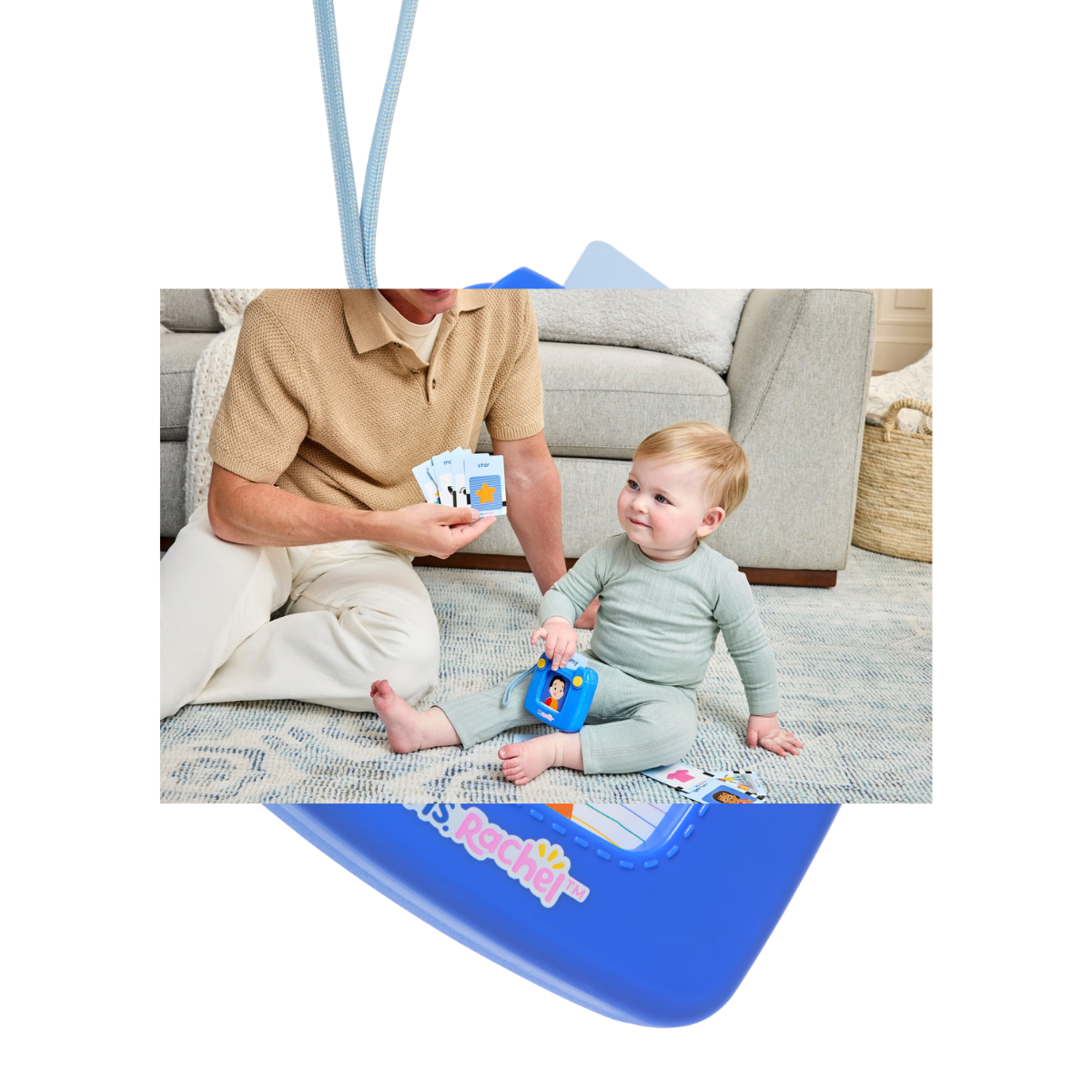 Melissa & Doug Ms. Rachel First Words Talking Flash Cards (6073247)