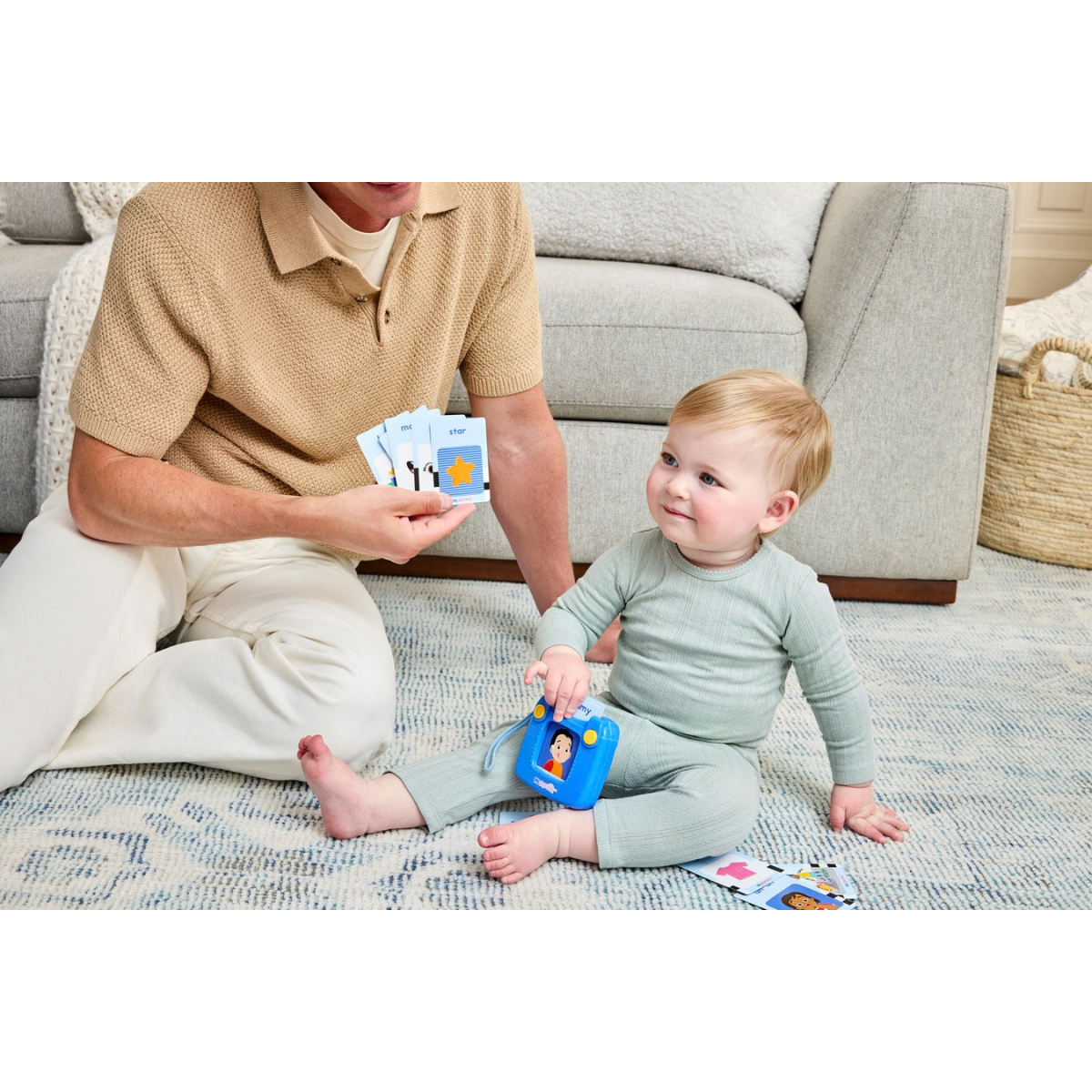 Melissa & Doug Ms. Rachel First Words Talking Flash Cards (6073247)