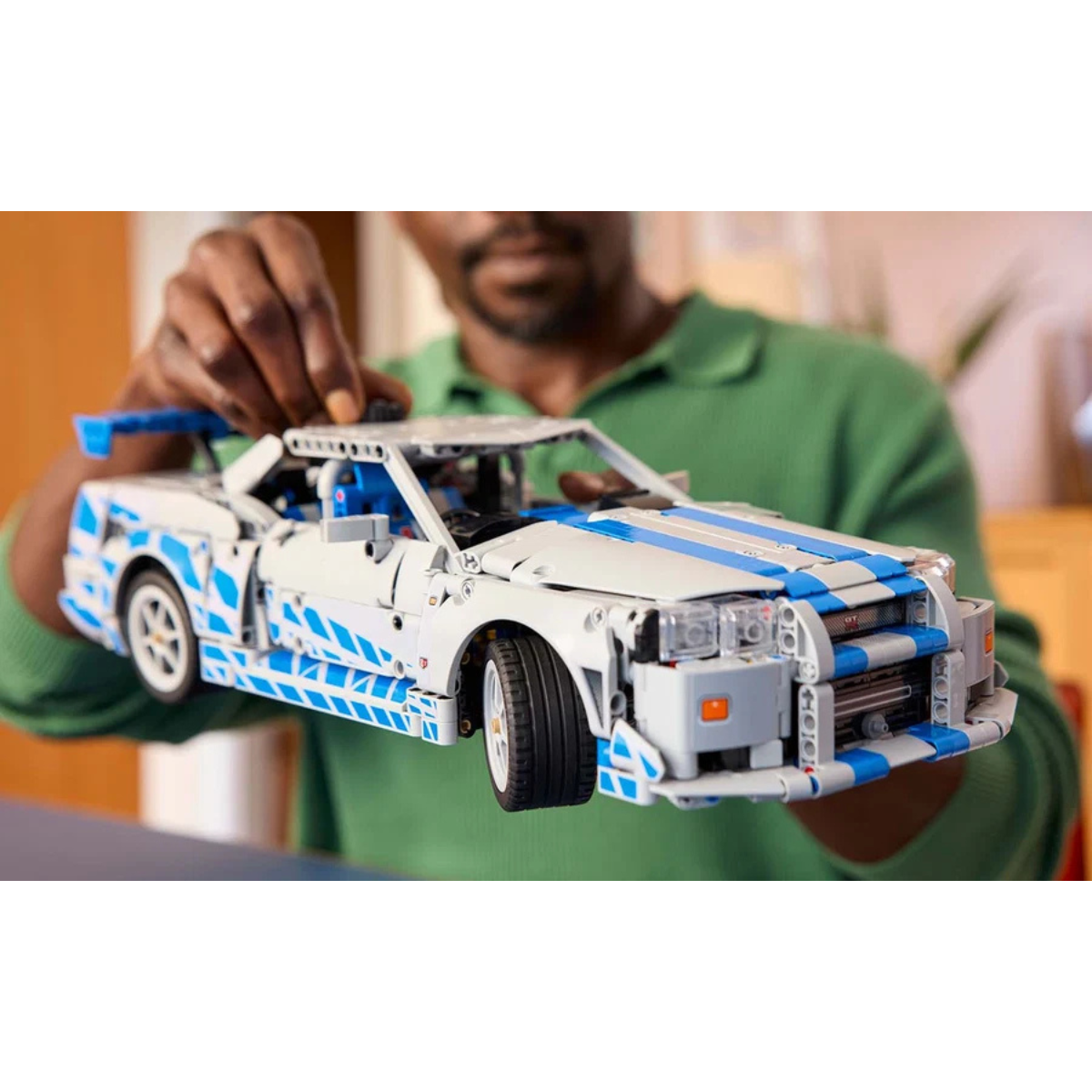 Lego Technic 2 Fast 2 Furious Nissan Skyline GT-R (R34) Car (42210) (Damaged Box)