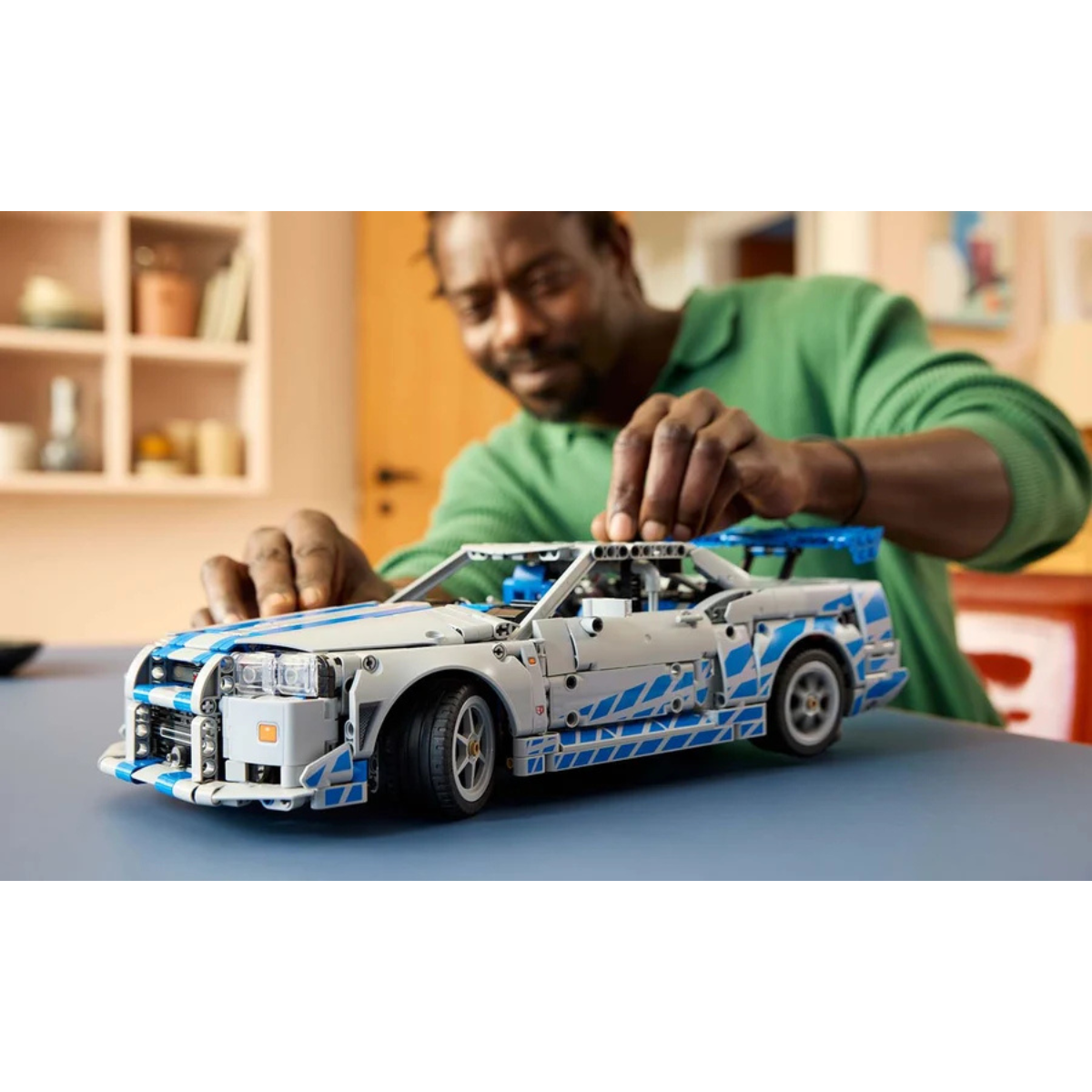 Lego Technic 2 Fast 2 Furious Nissan Skyline GT-R (R34) Car (42210) (Damaged Box)