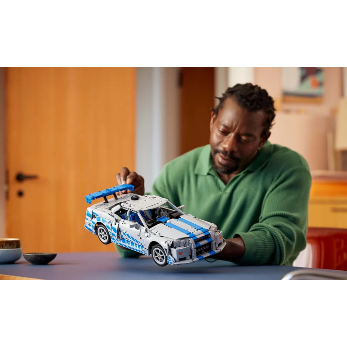 Lego Technic 2 Fast 2 Furious Nissan Skyline GT-R (R34) Car (42210) (Damaged Box)