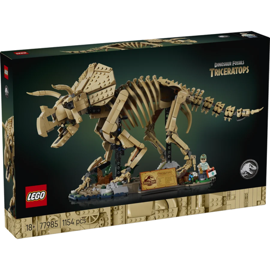 Lego Jurassic World Dinosaur Fossils: Triceratops (77985)