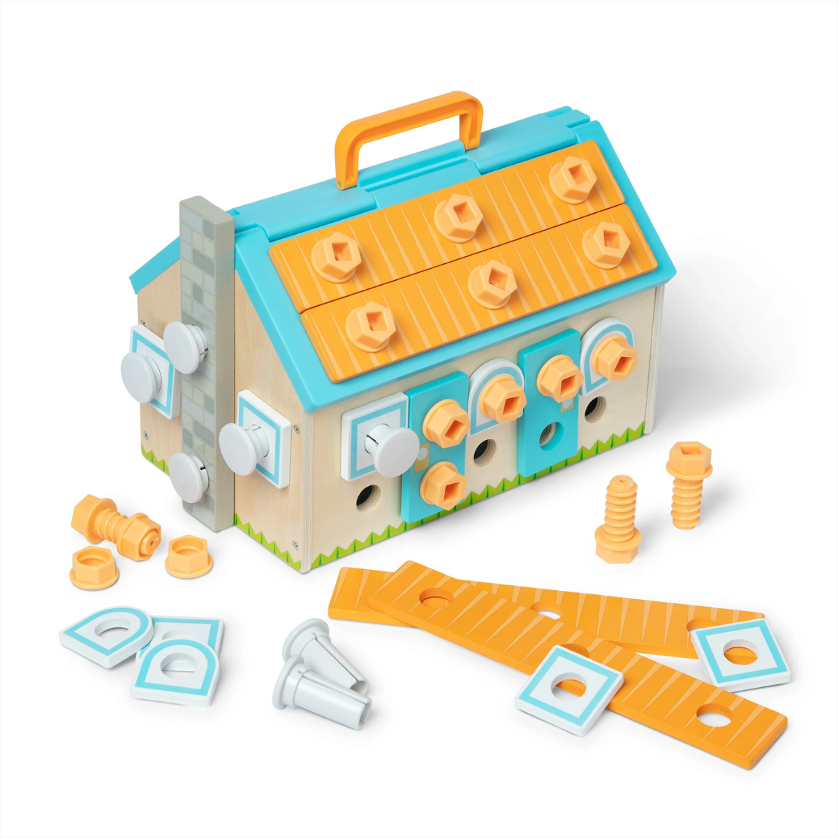 Melissa & Doug Build A House Toolbox Play Set (6076873)