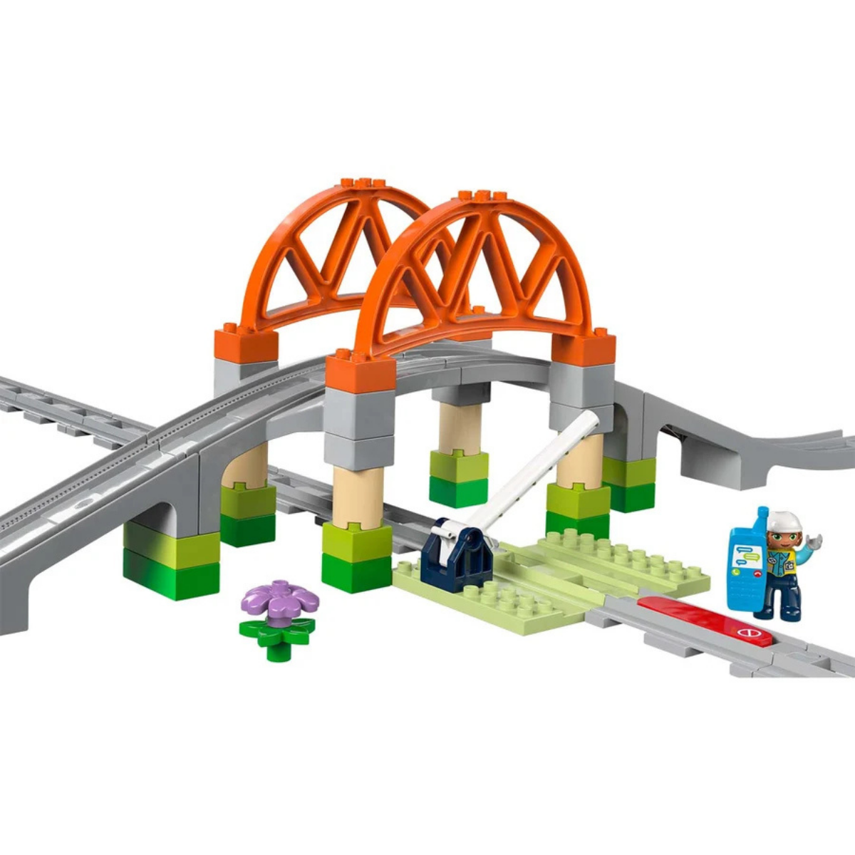 Lego Duplo Train Bridge and Tracks Expansion Set (10426)