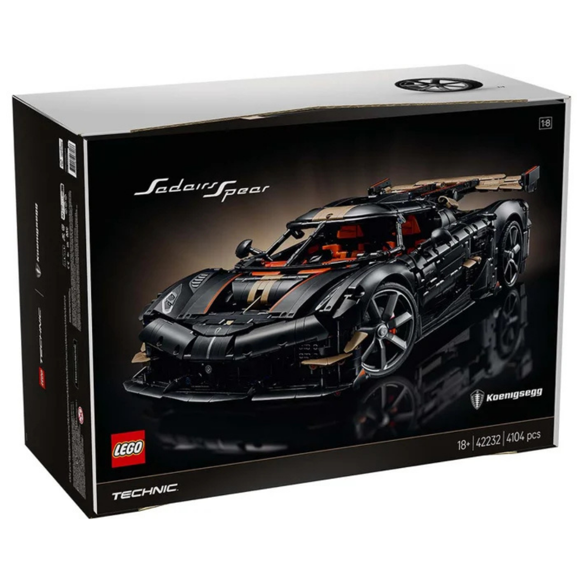 Lego Technic Koenigsegg Sadair's Spear Megacar (42232)
