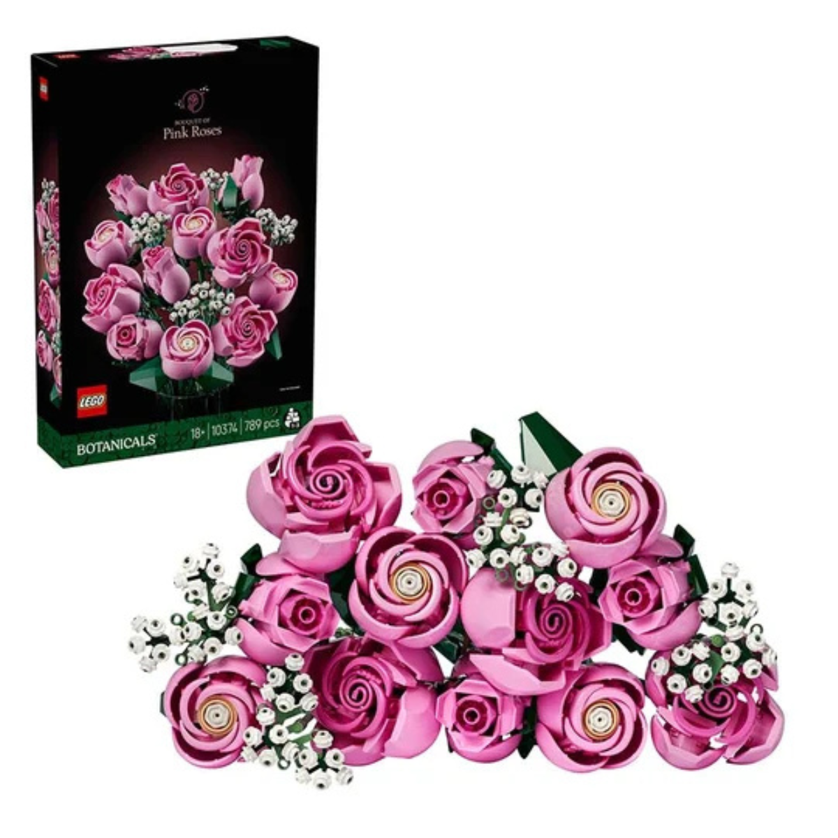 Lego Botanicals Bouquet of Pink Roses (10374)