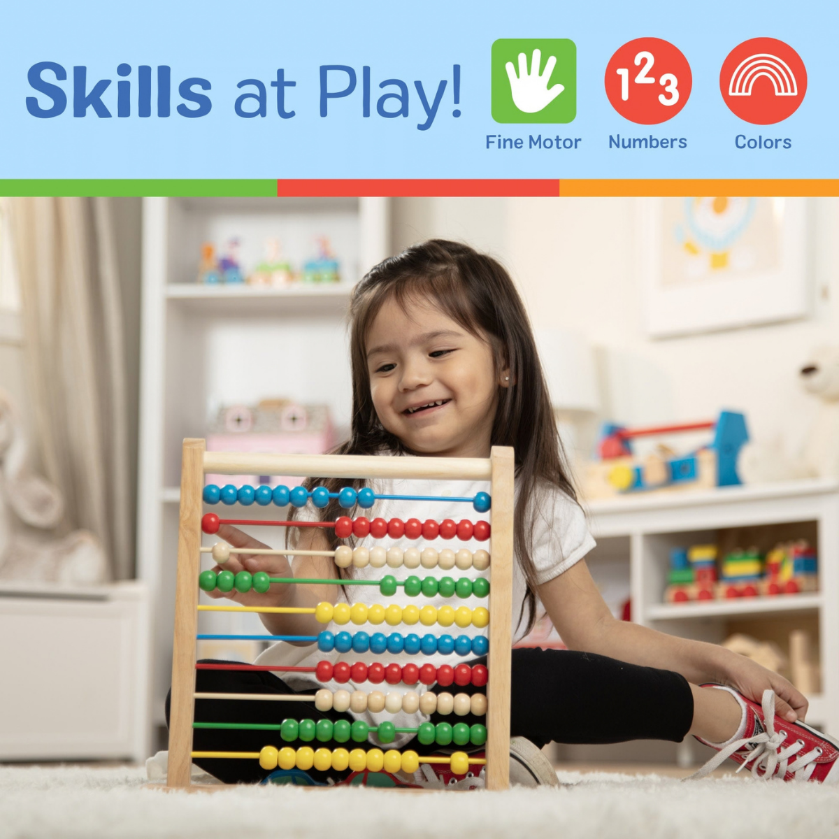 Melissa & Doug Wooden Abacus (6073088)