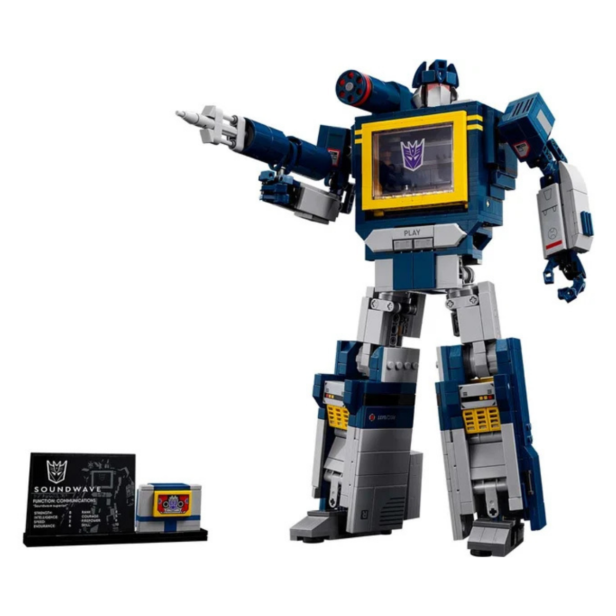 Lego Icons Transformers: Soundwave (10358)