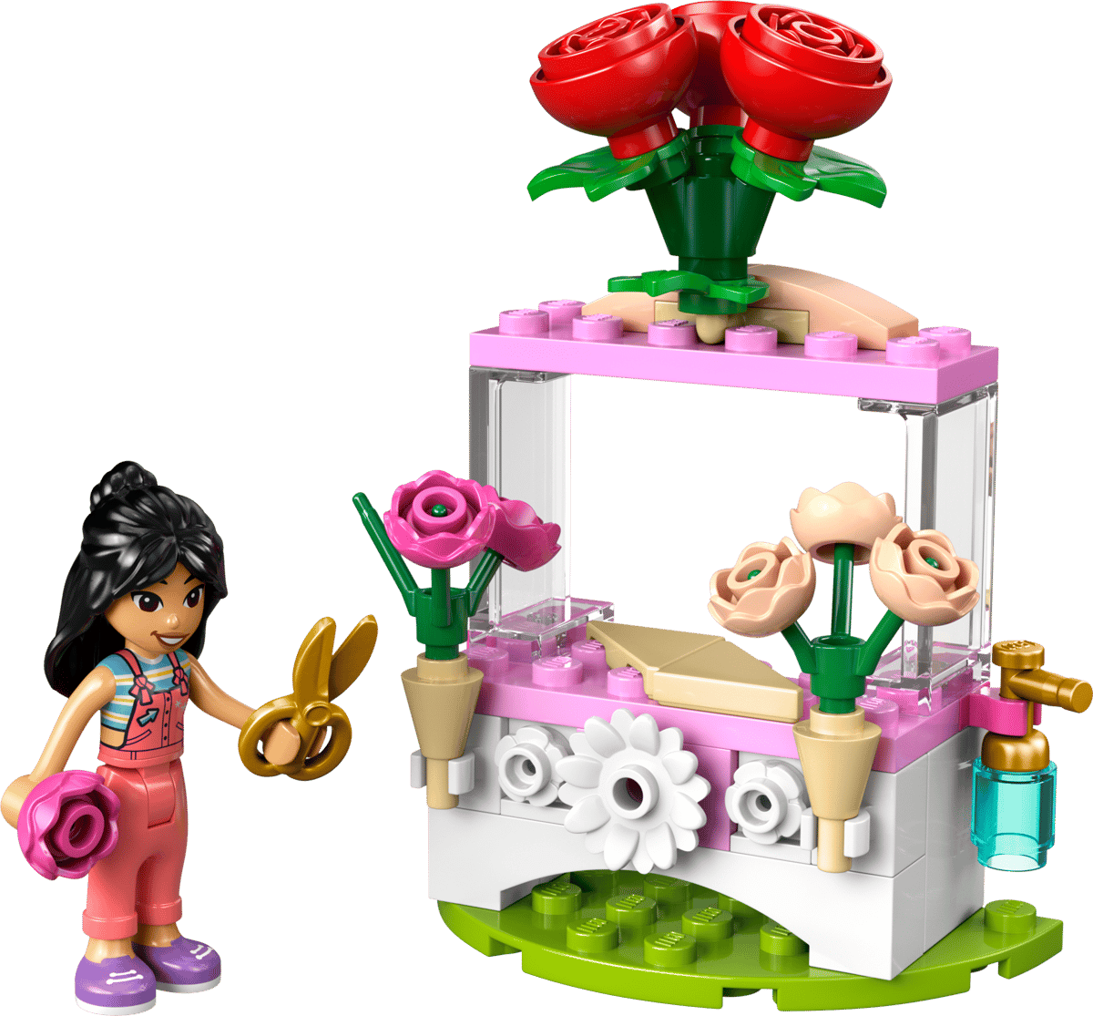 Lego Friends Flower Stand with Roses 30721