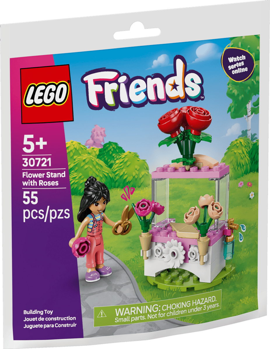 Lego Friends Flower Stand with Roses 30721