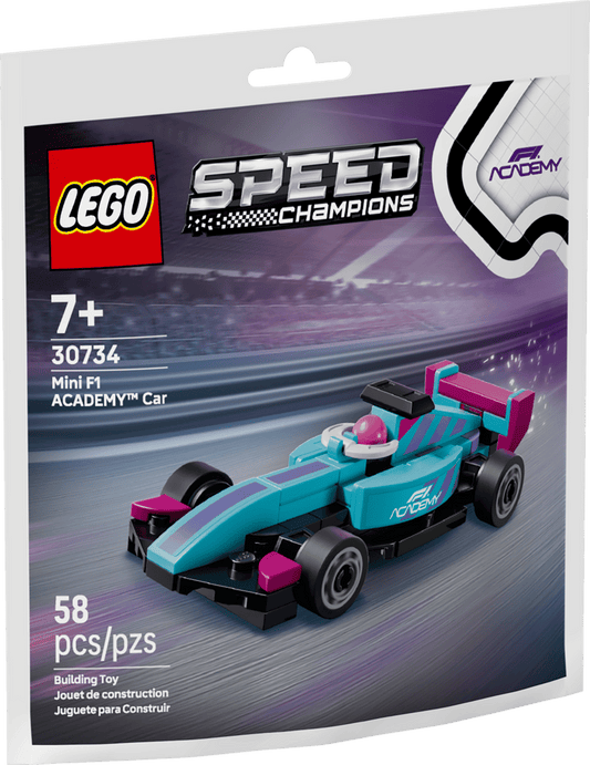 Lego Speed Champions Mini F1 Academy Car 30734