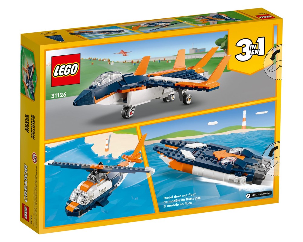 Lego 31126 Supersonic-jet