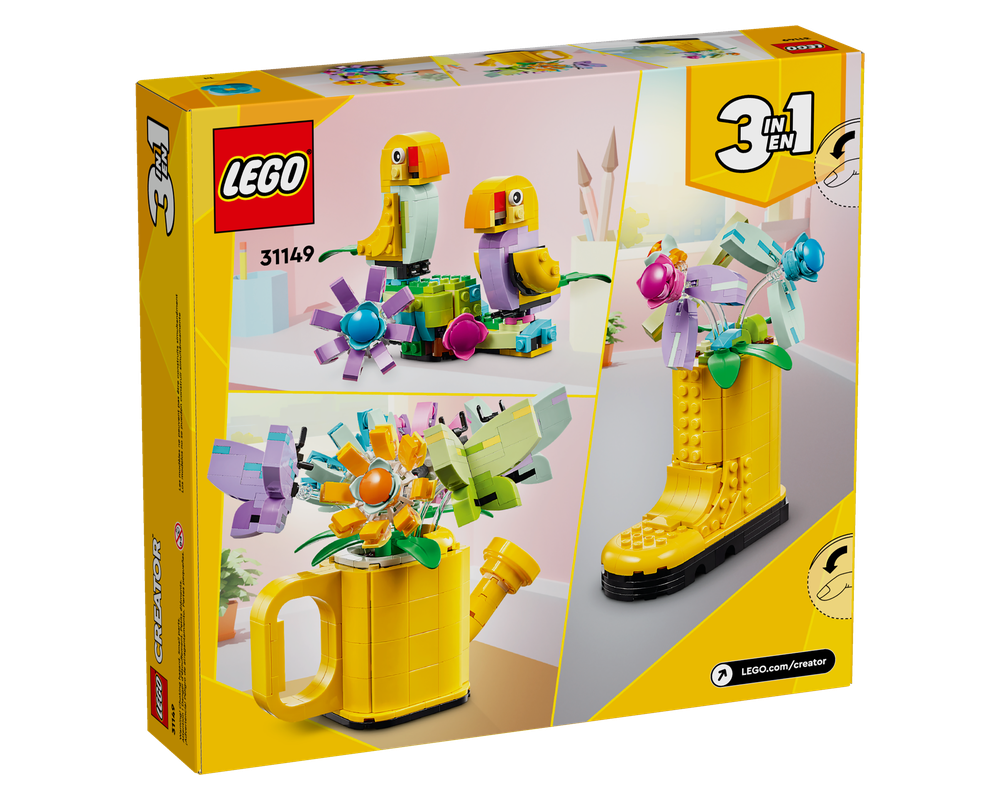 Lego 31149 Flowers in Watering Can