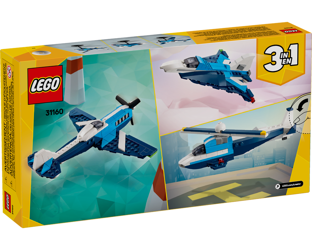 Lego 31160 Aircraft: Race Plane