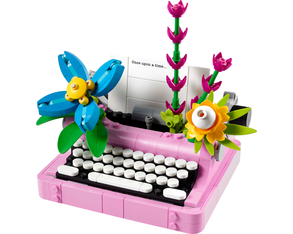 Lego 31169 Typewriter with Flowers